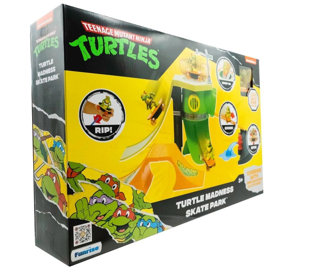 Funrise TMNT Turtle Madness Skate Park Playset Classic Edition